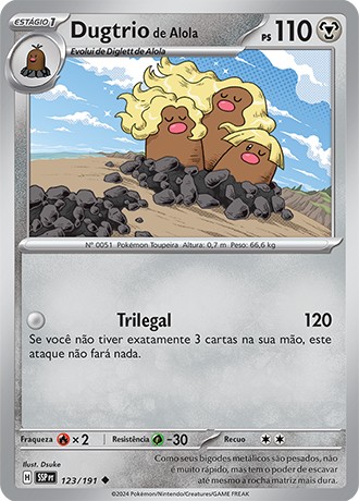 123 / 191 - Alolan Dugtrio