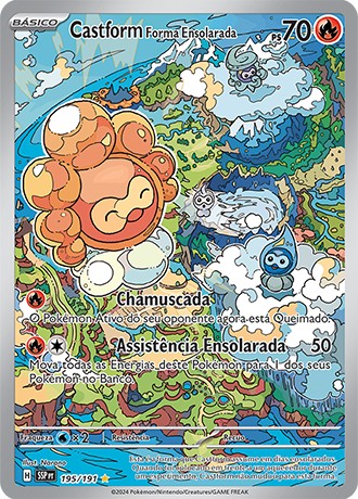 195 / 191 - Castform Sunny Form