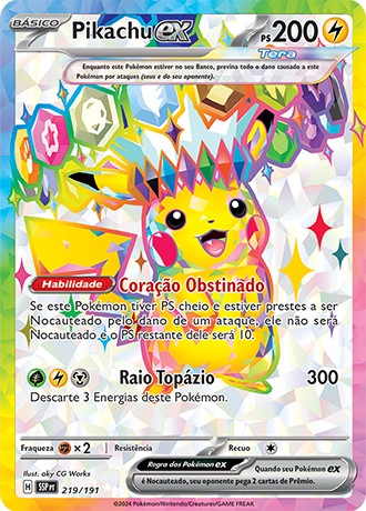 219 / 191 - Pikachu ex