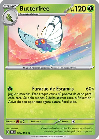 3 / 159 - Butterfree