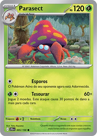 5 / 159 - Parasect