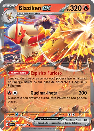 24 / 159 - Blaziken ex