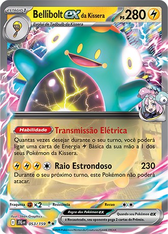 53 / 159 - Iono's Bellibolt ex