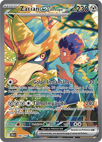 186 / 159 - Hop's Zacian ex