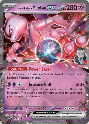 SVP205 - Mewtwo ex da Equipe Rocket