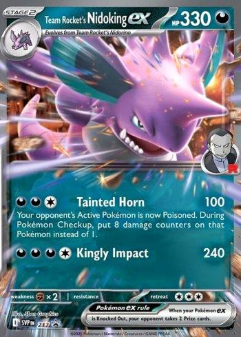 SVP217 - Nidoking ex da Equipe Rocket