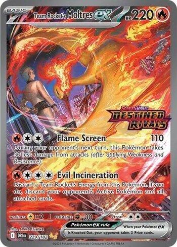 SVP229 - Team Rocket's Moltres ex (Destined Rivals Stamp)