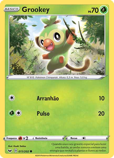 Carta Grookey (11 / 202)