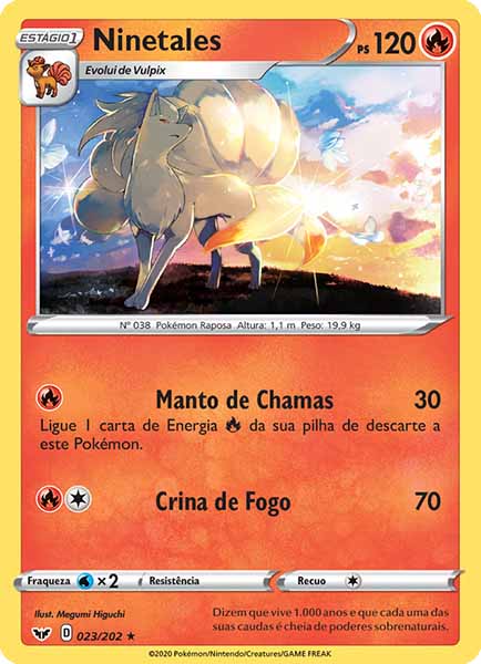 Carta Ninetales (23 / 202)