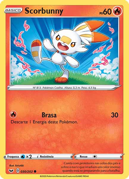 Carta Scorbunny (30 / 202)