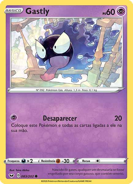 Carta Gastly (83 / 202)