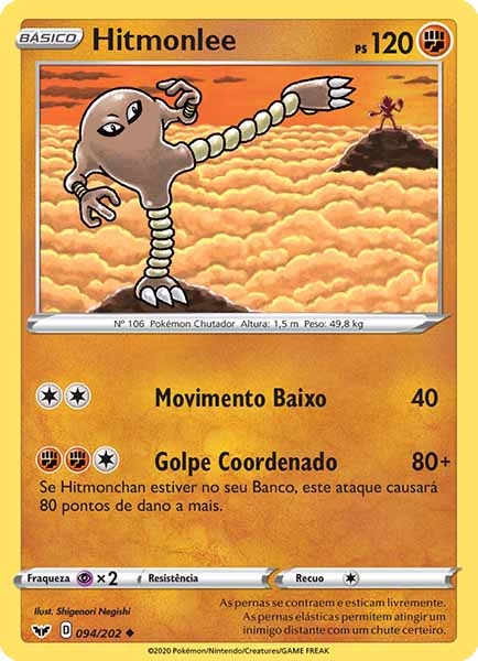 Carta Hitmonlee (94 / 202)