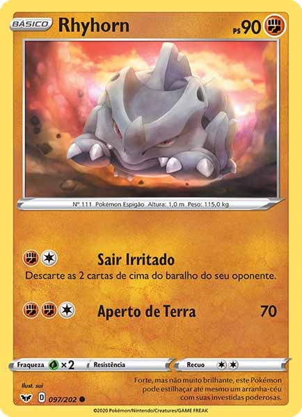 Carta Rhyhorn (97 / 202)