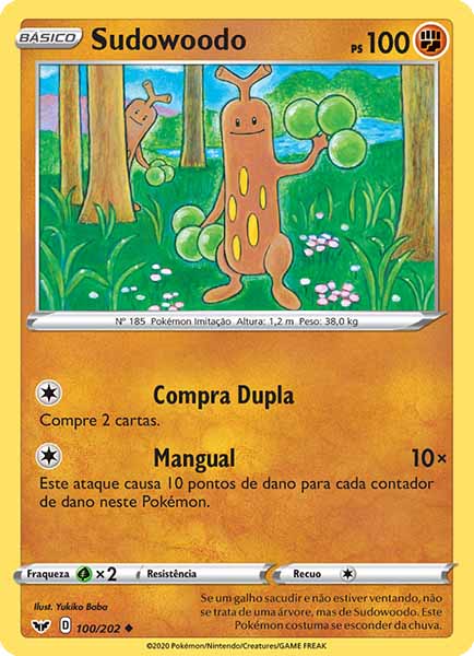 Carta Sudowoodo (100 / 202)