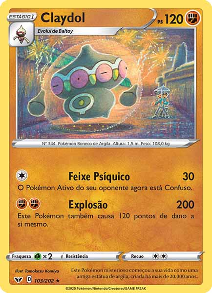 Carta Claydol (103 / 202)