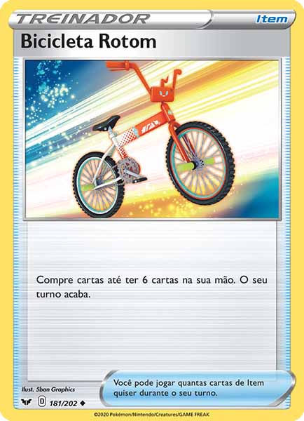 Carta Rotom Bike (181 / 202)