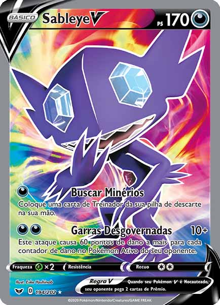 Carta Sableye V (194 / 202)