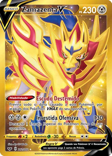 Carta Zamazenta V (212 / 202)