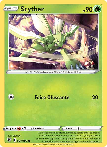 Carta Scyther (4 / 189)