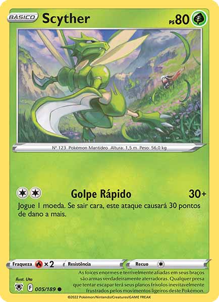 Carta Scyther (5 / 189)