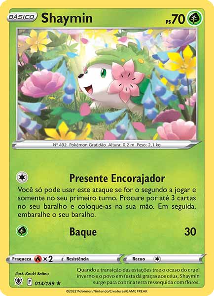 Carta Shaymin (14 / 189)