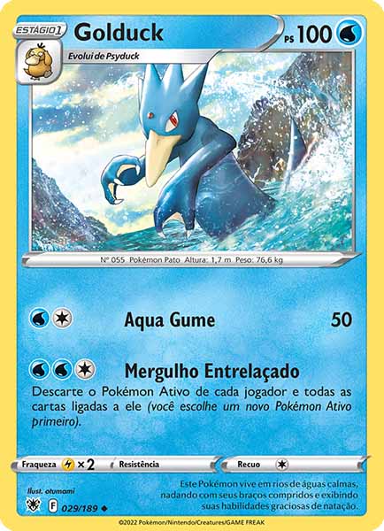 Carta Golduck (29 / 189)