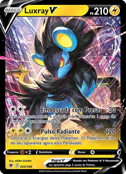 Carta Luxray-V (50 / 189)