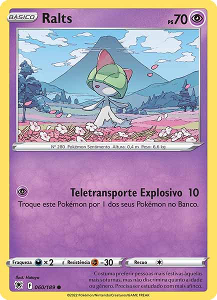 Carta Ralts (60 / 189)