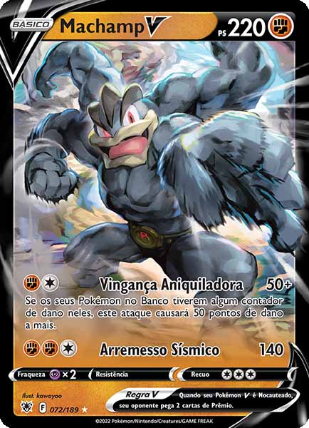 Carta Machamp-V (72 / 189)