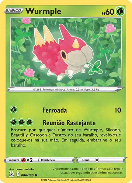 Carta Wurmple (6 / 196)