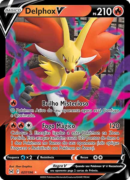 Carta Delphox-V (27 / 196)