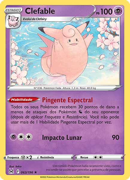 Carta Clefable (63 / 196)