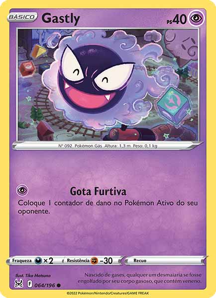 Carta Gastly (64 / 196)