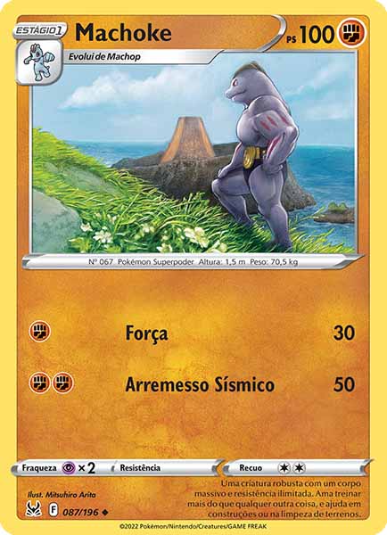 Carta Machoke (87 / 196)