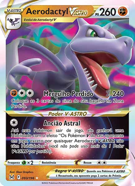 Carta Aerodactyl-V-ASTRO (93 / 196)