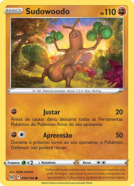 Carta Sudowoodo (94 / 196)