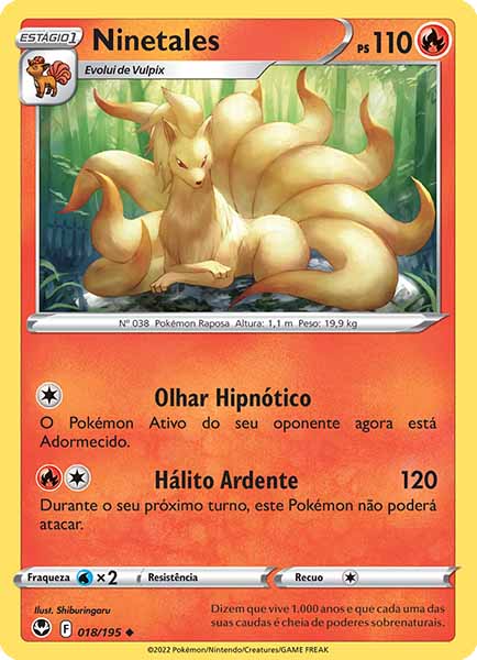 Carta Ninetales (18 / 195)