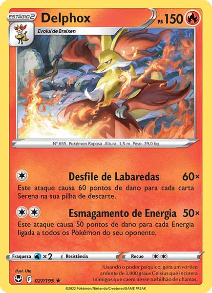 Carta Delphox (27 / 195)