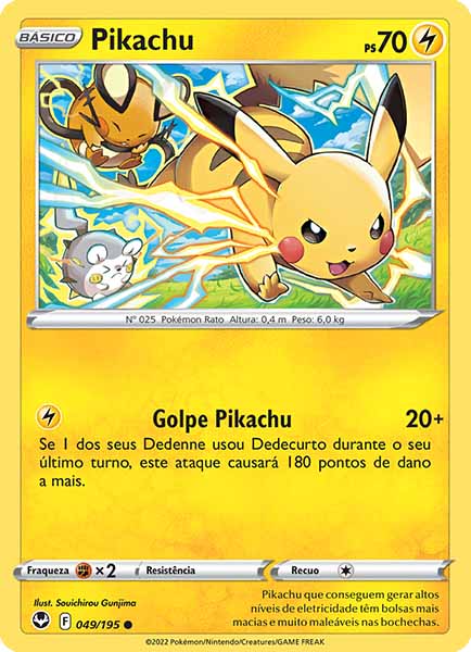 Carta Pikachu (49 / 195)