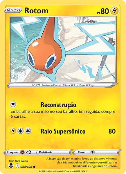 Carta Rotom (53 / 195)