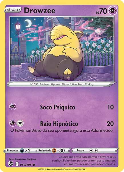 Carta Drowzee (60 / 195)