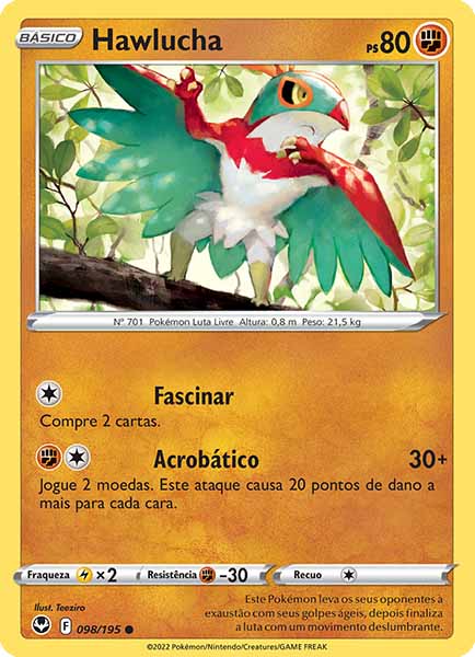 Carta Hawlucha (98 / 195)