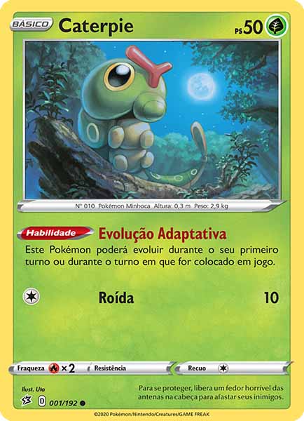 Carta Caterpie (1 / 192)