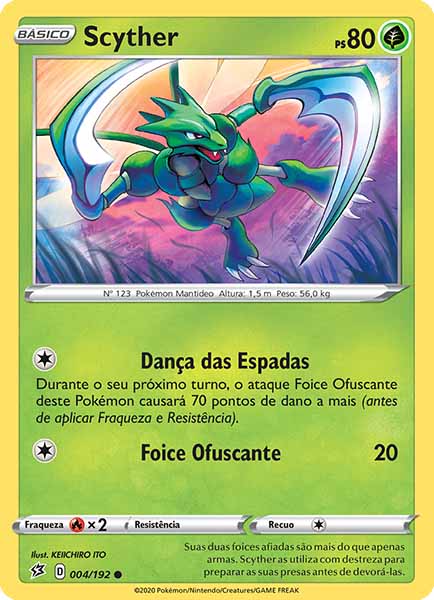 Carta Scyther (4 / 192)