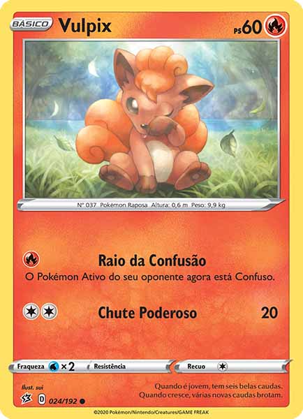 Carta Vulpix (24 / 192)