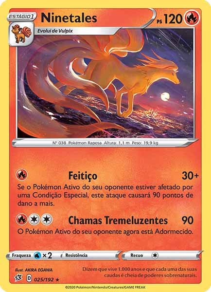 Carta Ninetales (25 / 192)