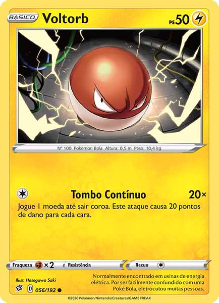 Carta Voltorb (56 / 192)