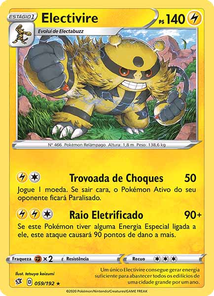 Carta Electivire (59 / 192)