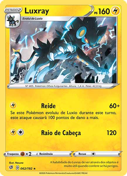 Carta Luxray (62 / 192)