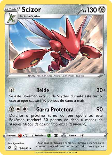 Carta Scizor (128 / 192)